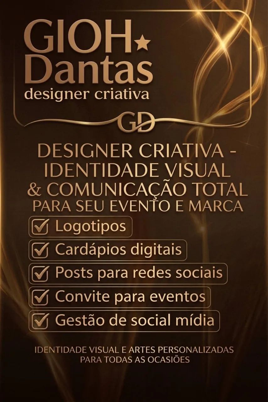 Designer Gráfico - Criação de Logos e Artes