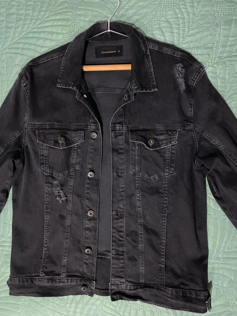 Jaqueta Jeans - Marca Acostamento  - Foto 2
