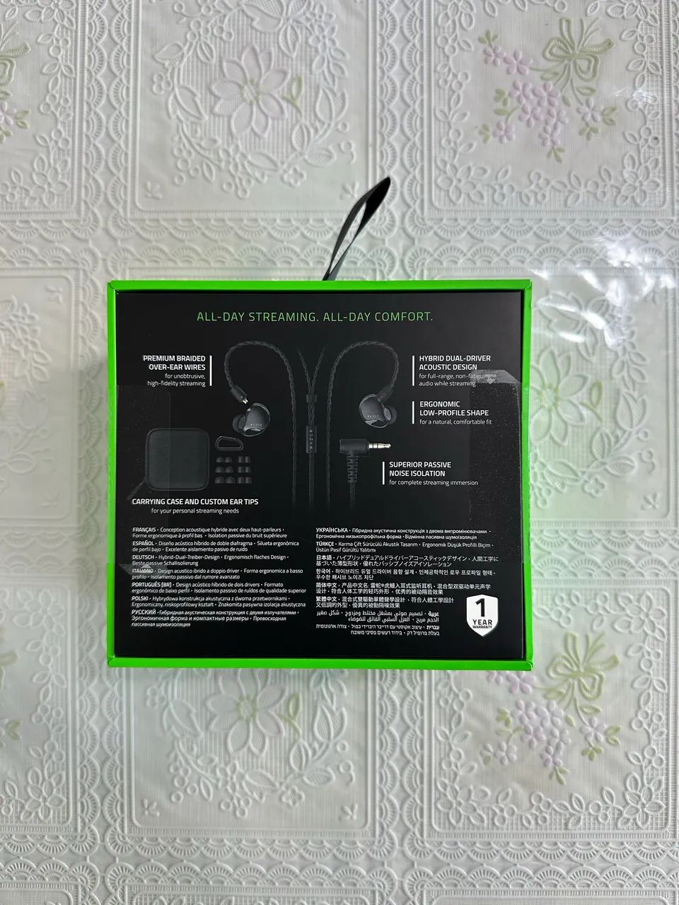 Fone Razer Moray Intra-auricular (LACRADO)  - Foto 2