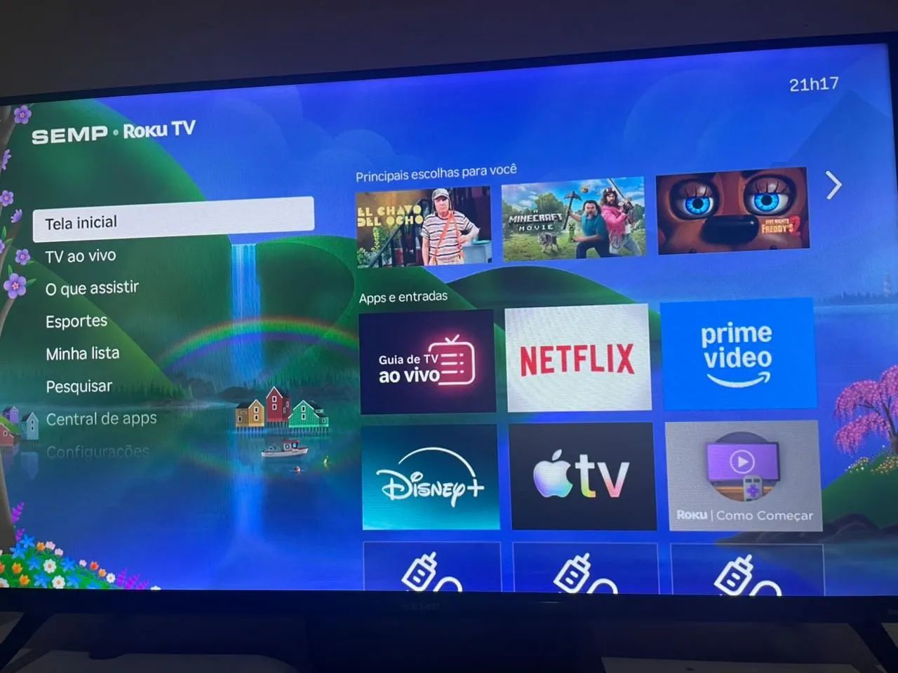 Smart TV 32 polegadas (em perfeito estado) - Foto 3