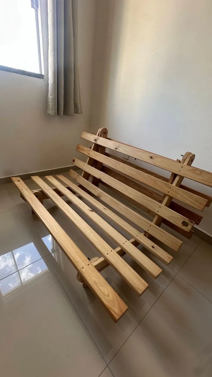 Sofá Cama Casal Futon - Foto 4