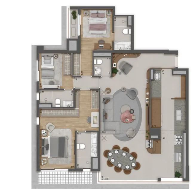 HAUS MITRE JARDINS - APARTAMENTOS - Foto 9