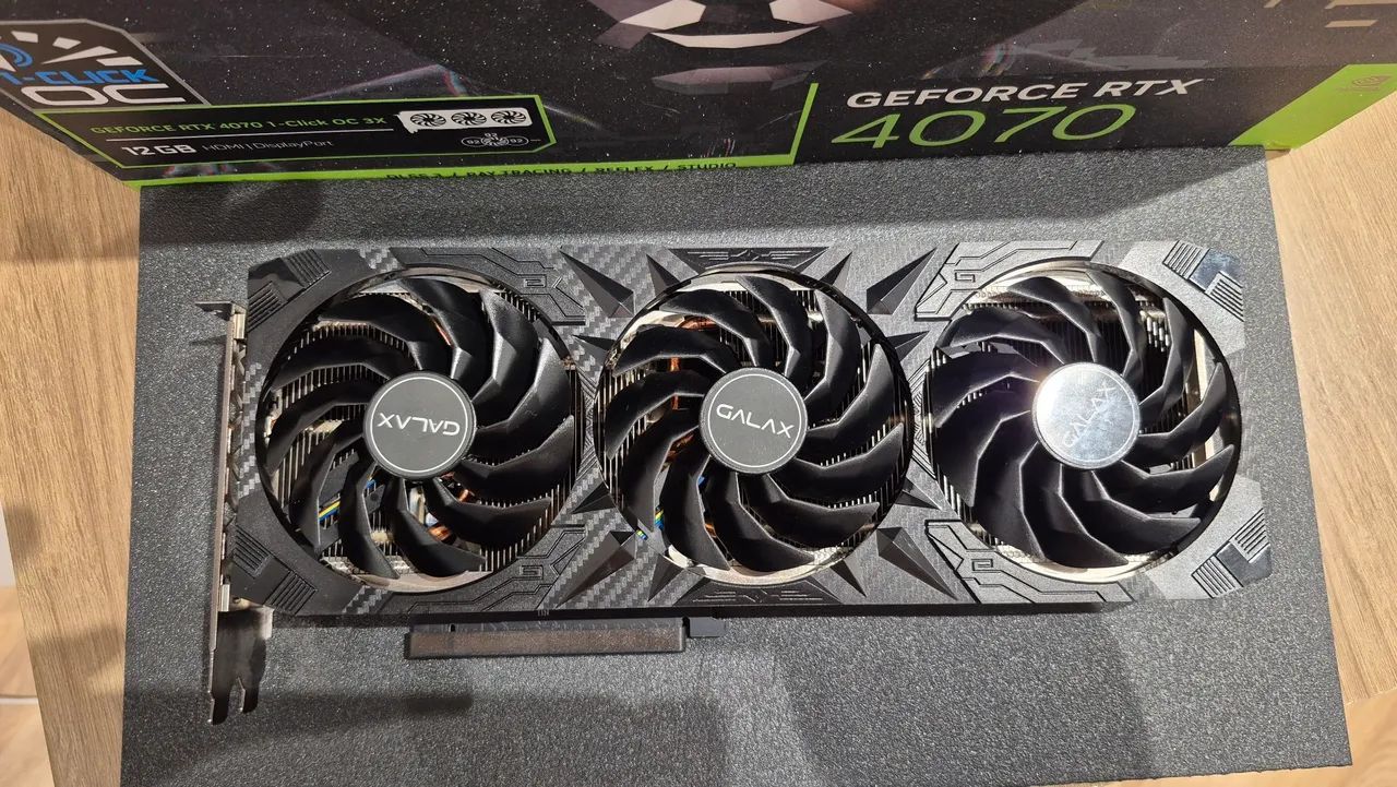 RTX 4070 12GB GALAX - Foto 3