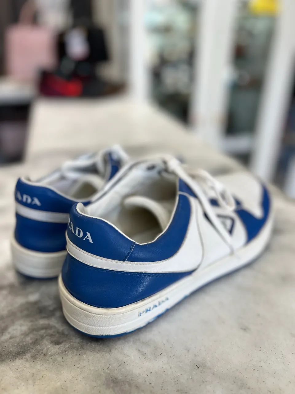 Prada Tênis Downtown Low Original T.43 - Foto 5