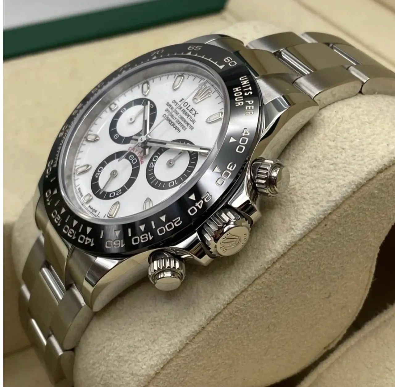 VENDO ROLEX Daytona Panda Automático na caixa original  - Foto 3