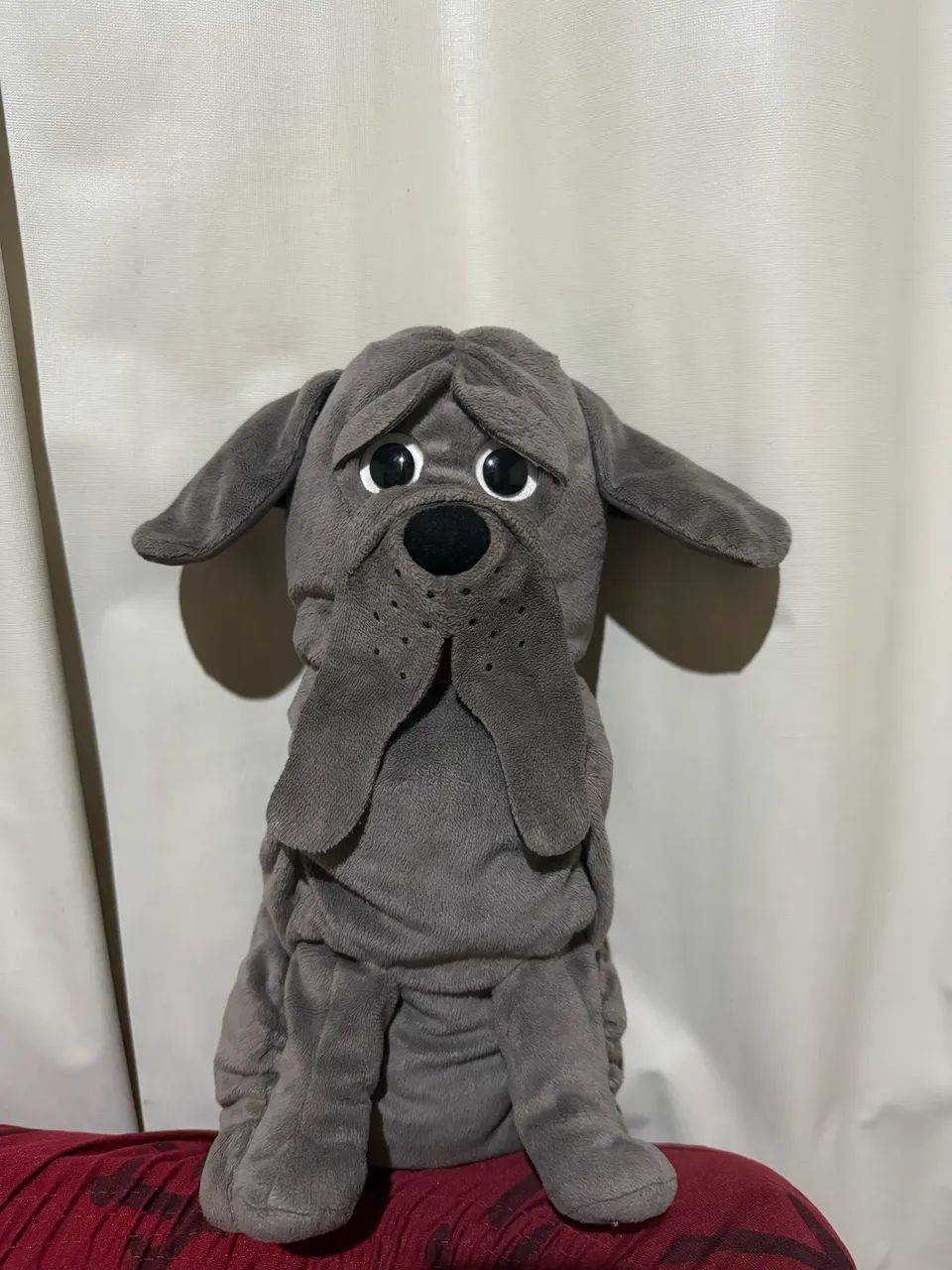 Pelúcia do cachorro do Rúbeo Hagrid - Harry potter 