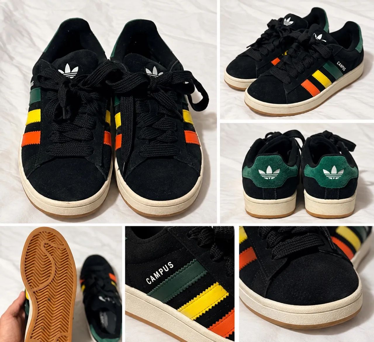 Tênis Adidas Campus Preto - Foto 4
