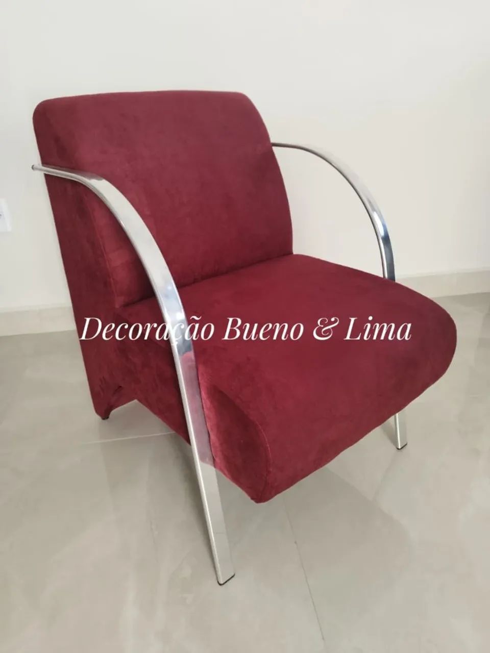 Poltrona de Suede  - Foto 5