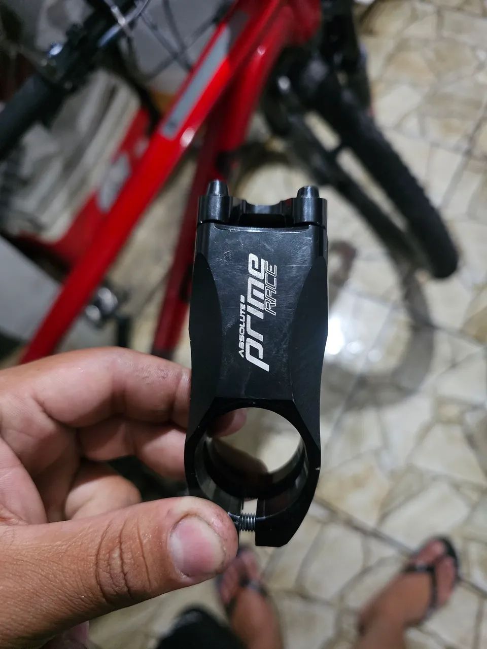 Avanço mesinha absolute prime race 60MM -17GRAUS