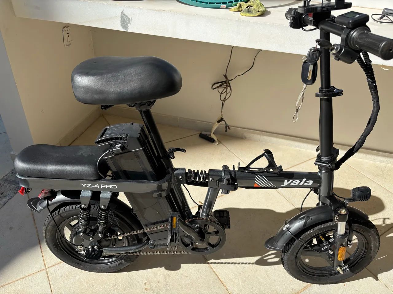 Bicicleta Elétrica Dobrável Yala - Foto 4
