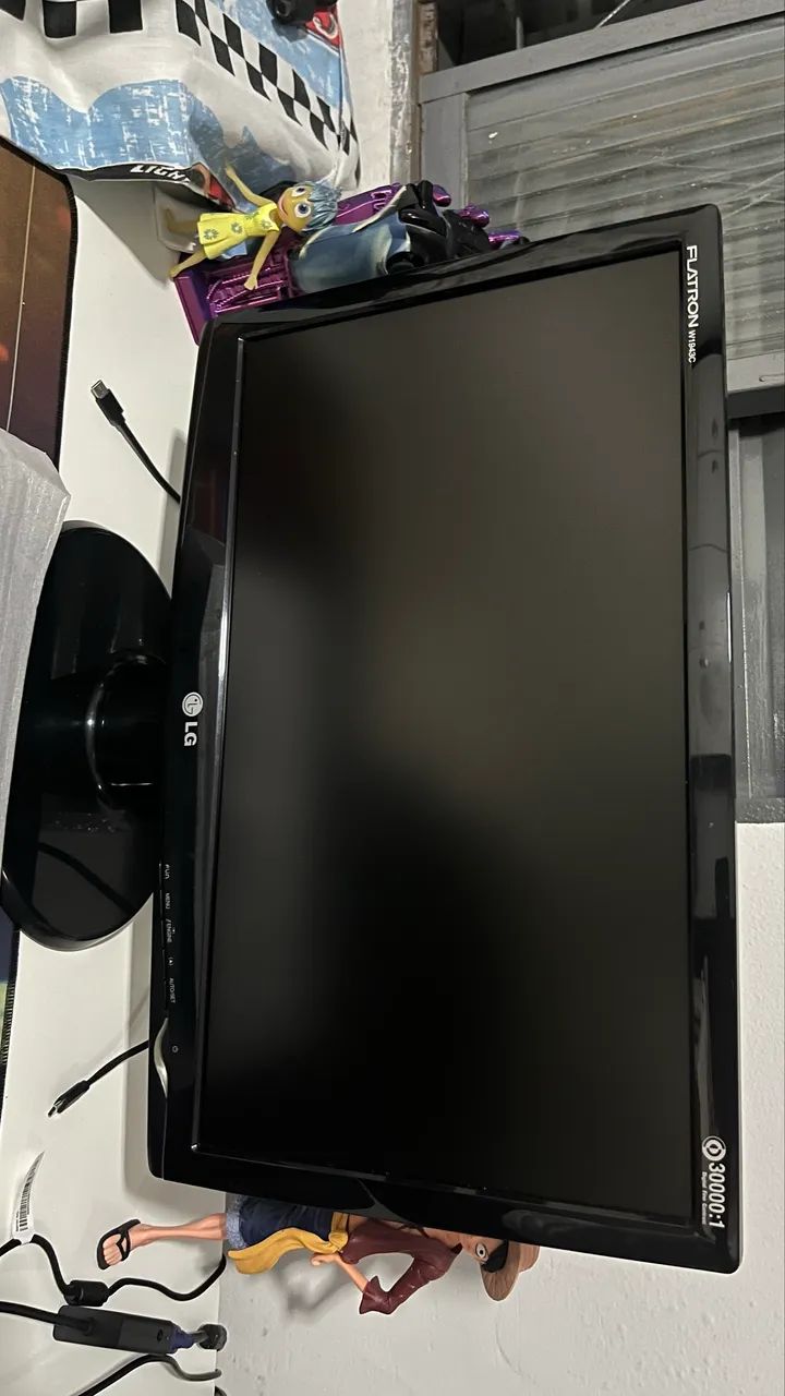 Monitor Lg Flatron W1943c 19  Polegadas Preto