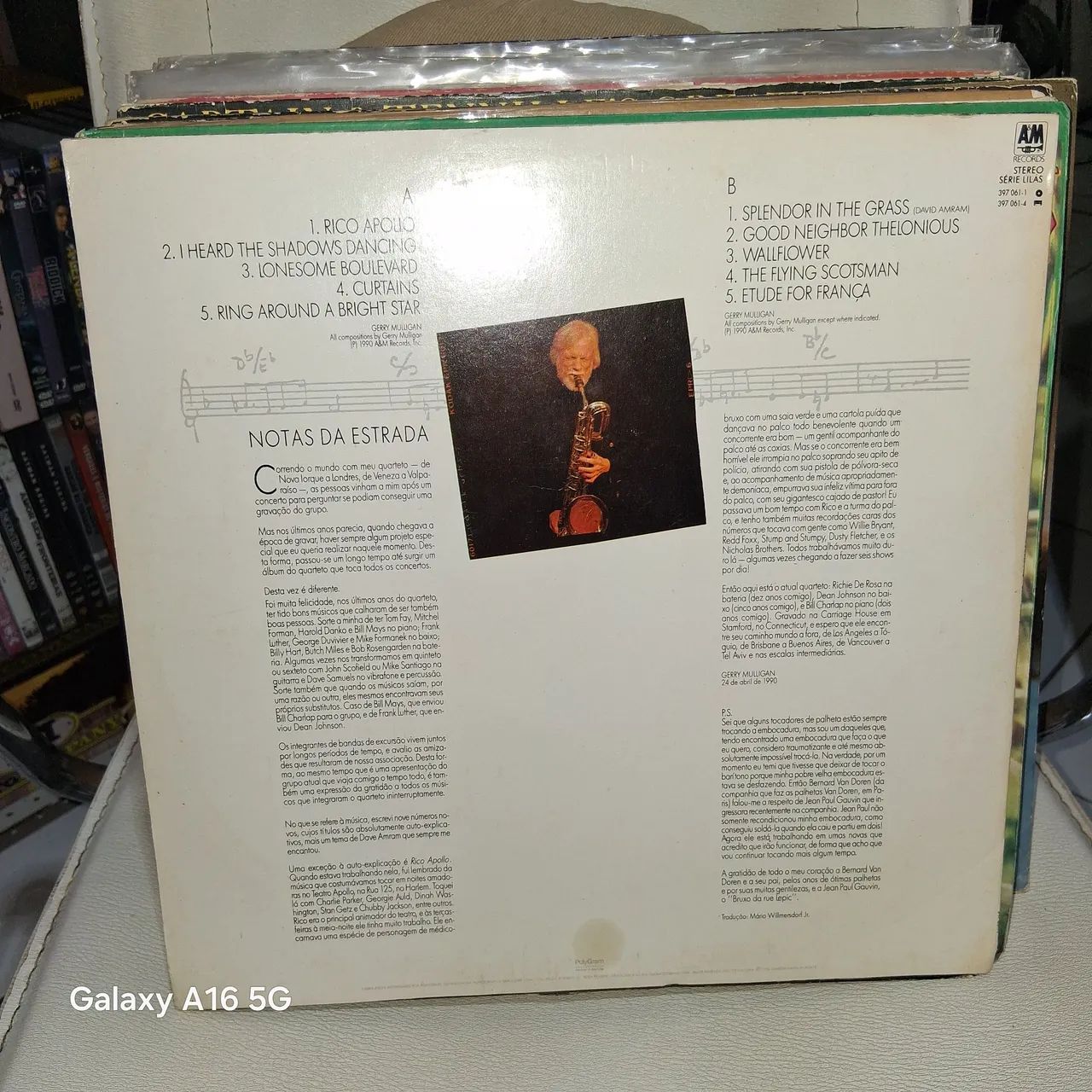 Lp Garry Mulligan. /  Lonesome  Boulevard.  - Foto 2
