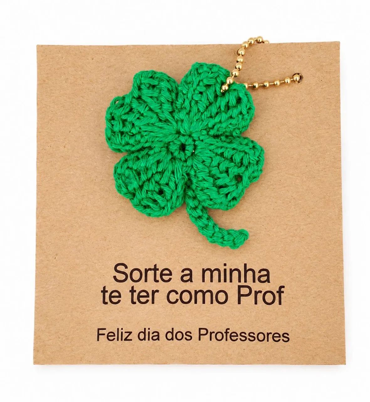 Chaveiro Sorte Dia dos Professores 