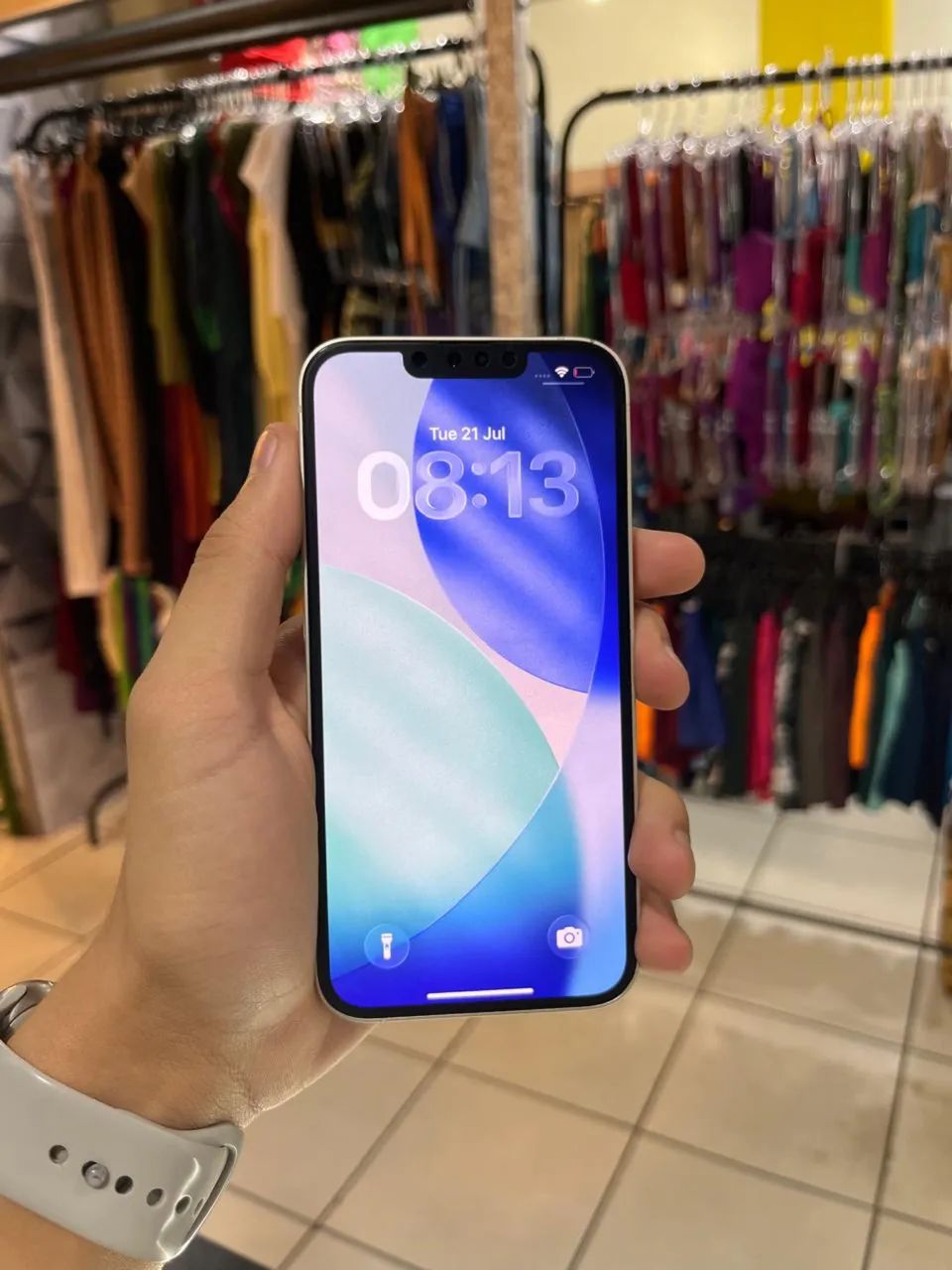 iPhone 13 branco  - Foto 4