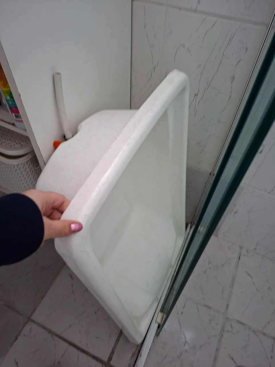 Banheira bebê com suporte  - Foto 2