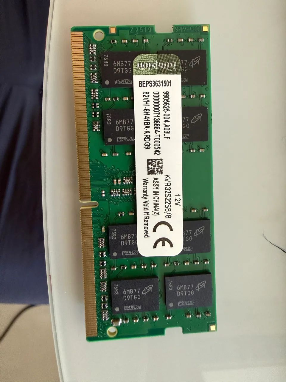 Memória 8gb ddr4 3200