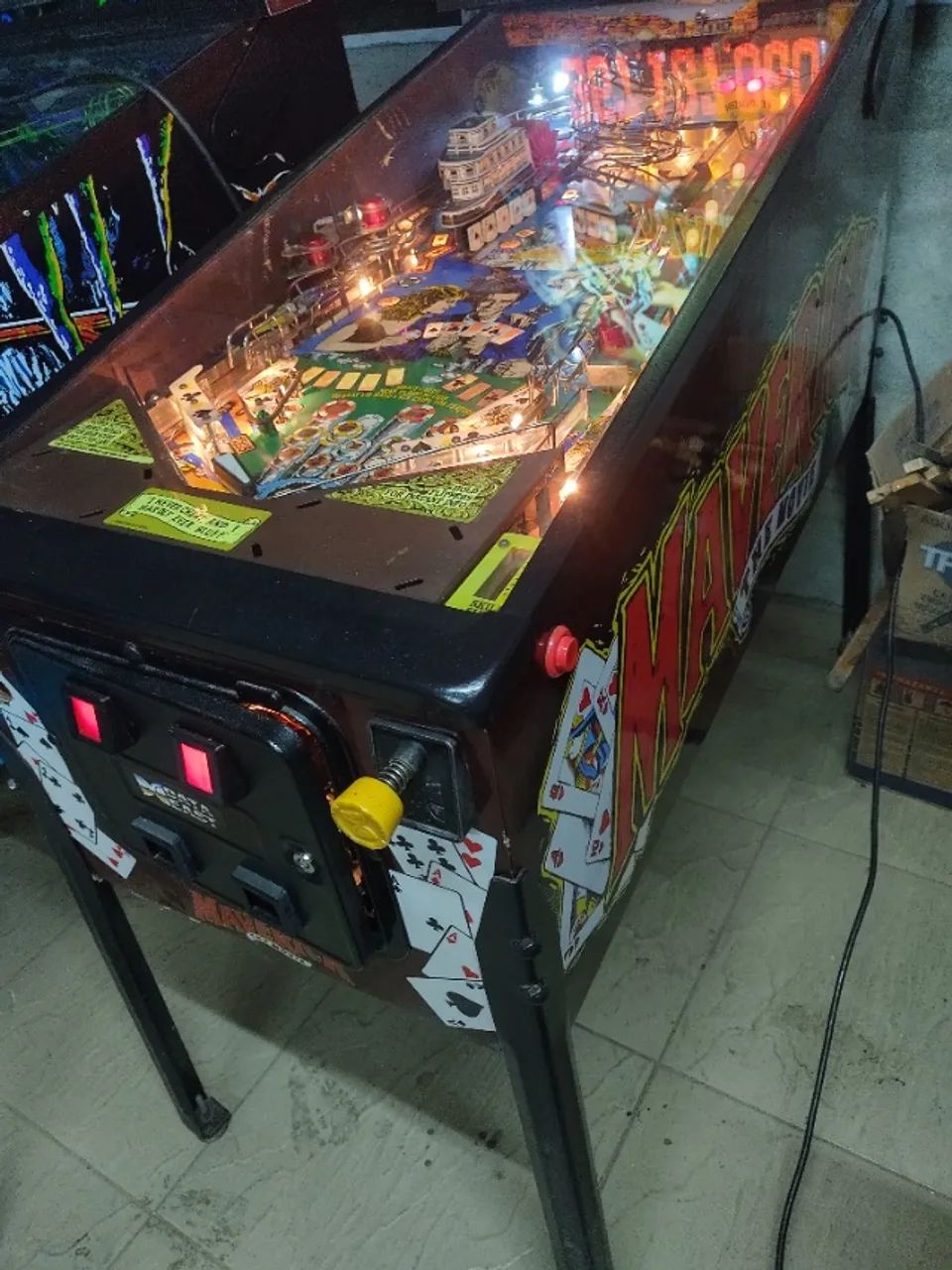 FLIPPER OU PINBALL DA SEGA MAVERICK - Foto 3