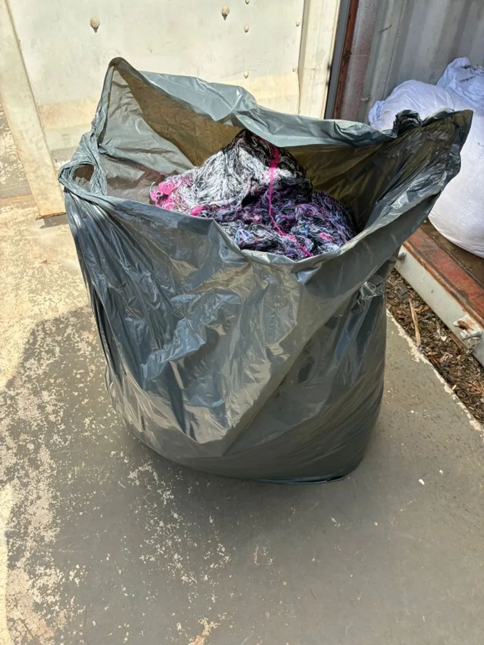 Estopa Industrial - Retalhos de Linha de Meias - Foto 2