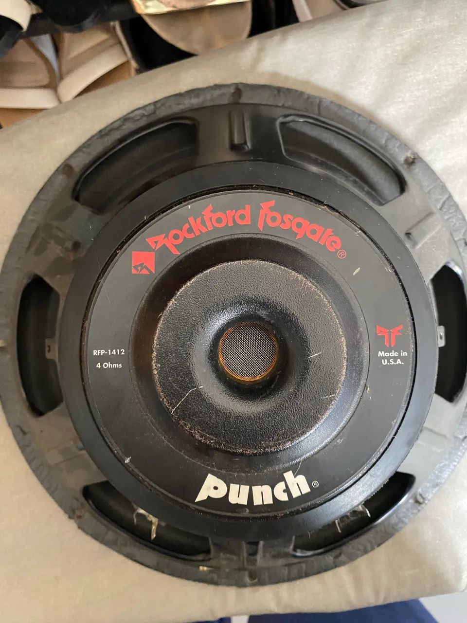 Alto Falante Subwoofer Rockford Fosgate Punch RFP-1412 12