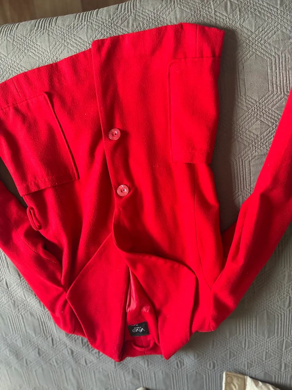 Blazer vermelho para neve - Foto 3