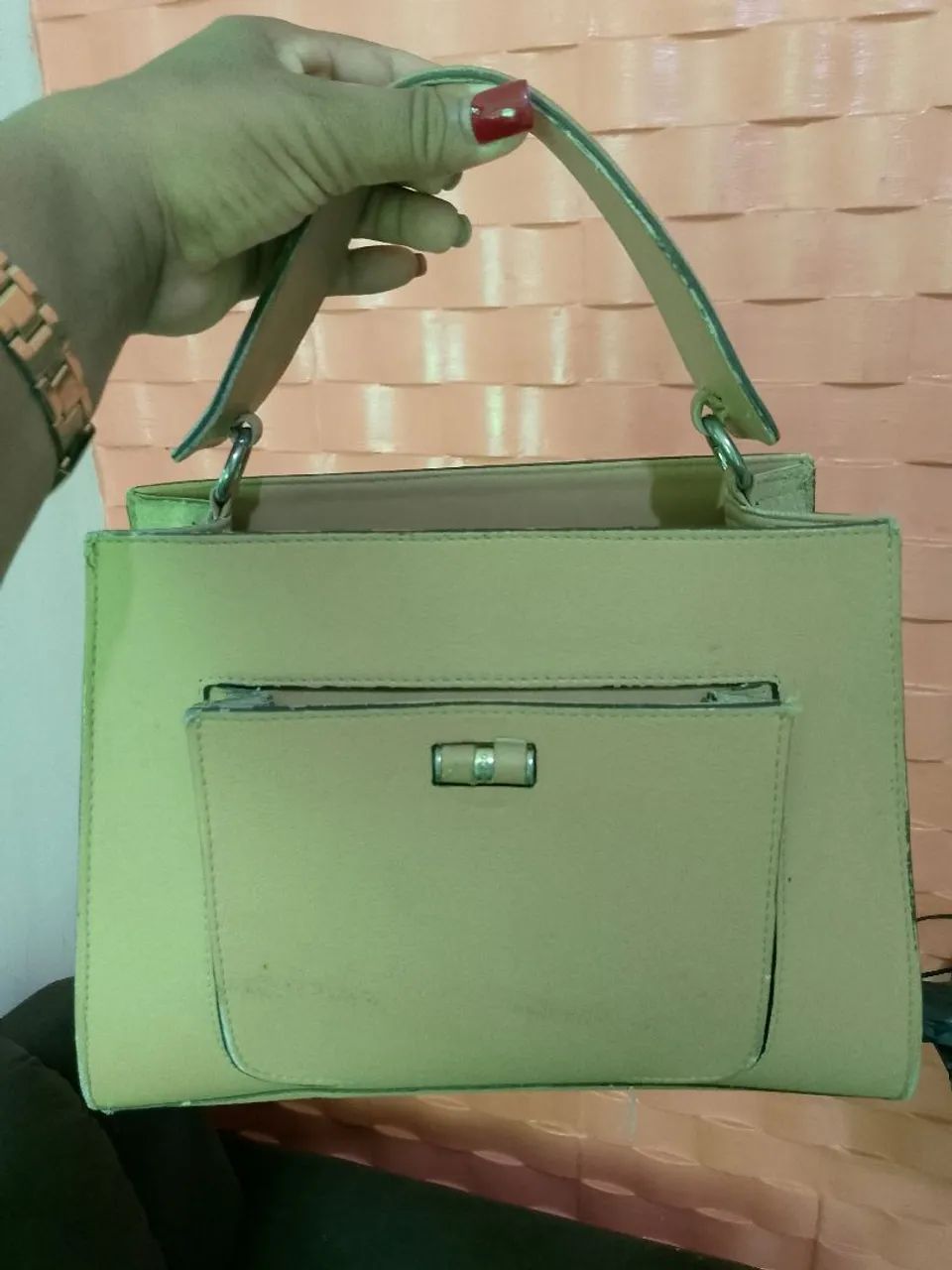Bolsa de couro.  - Foto 5