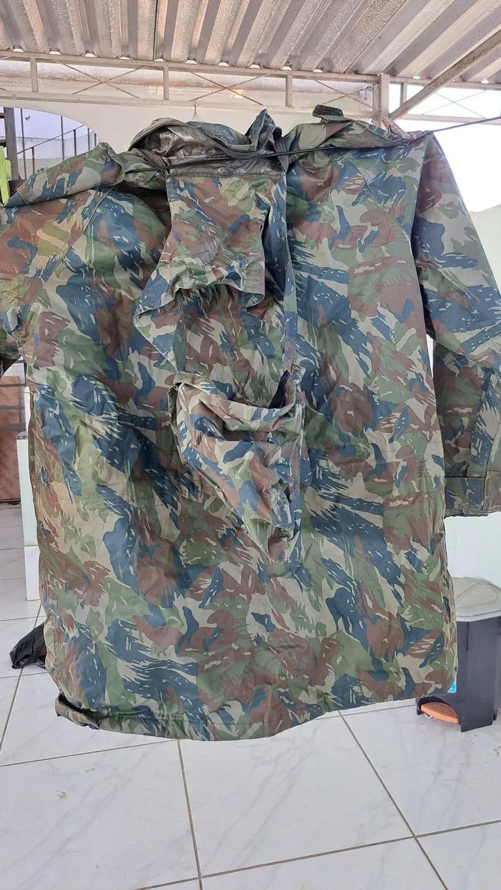 Casacos  e capas camuflados militar. - Foto 5