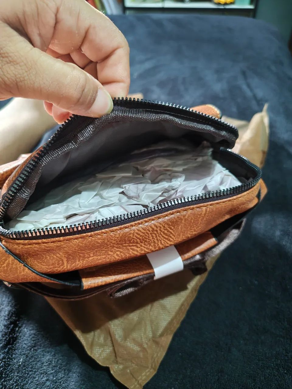 Bolsa de coro legítimo. - Foto 4