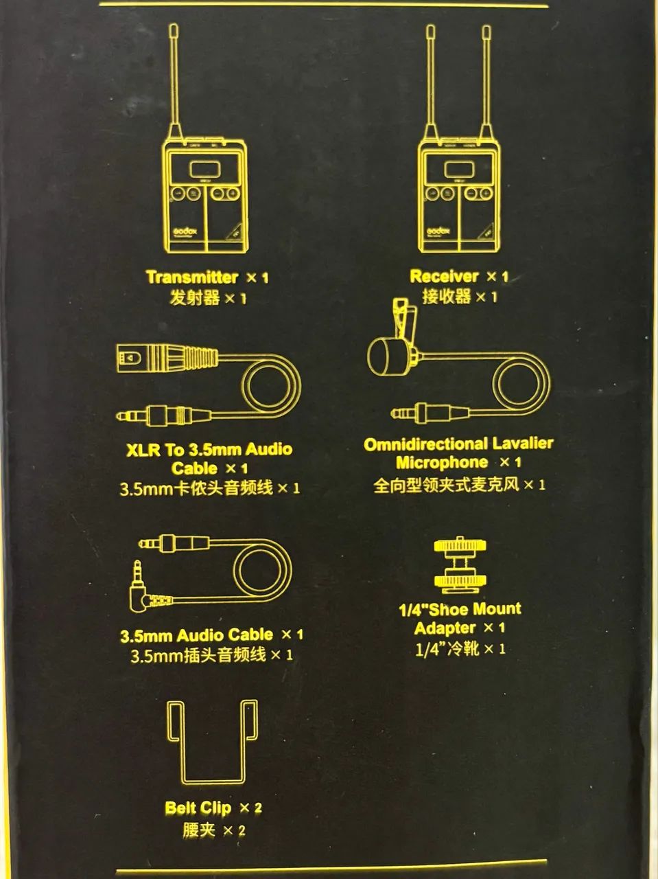 Microfone sem fio Godox  - Foto 4