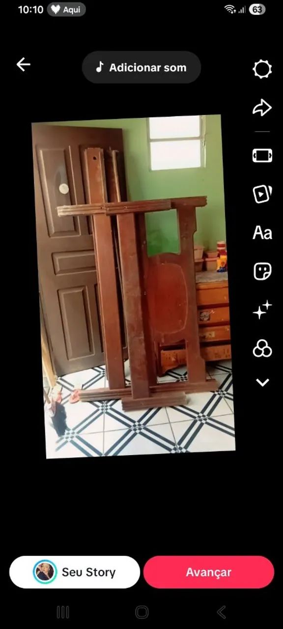 Cama de angelim