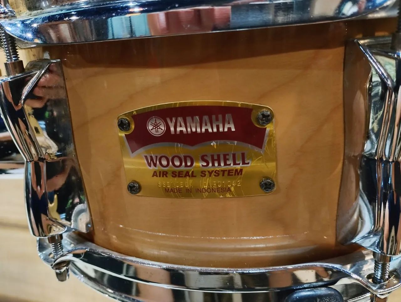 Caixa Pearl Yamaha Wood Shell 10 polegadas  - Foto 4