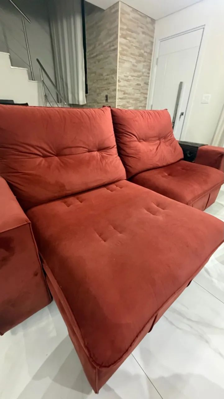 Sofá Retrátil + 2 Poltronas | Excelente Oportunidade  - Foto 3