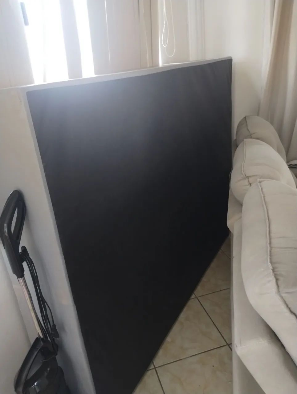 Vendo Cama com Colchão de molas - Foto 3