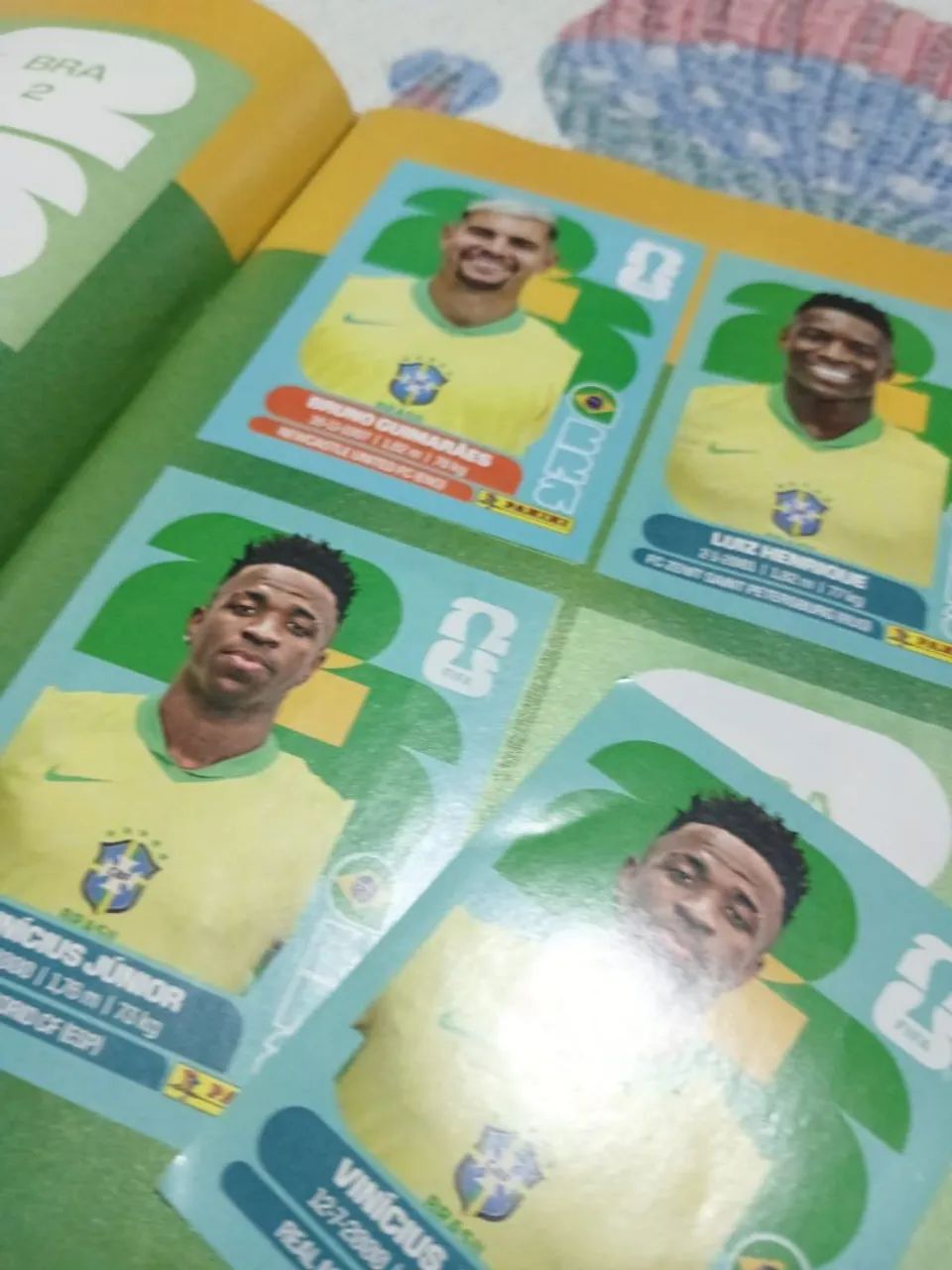 Figurinhas só Vini Jr e do Mbappé da copa do mundo 2026. - Foto 3