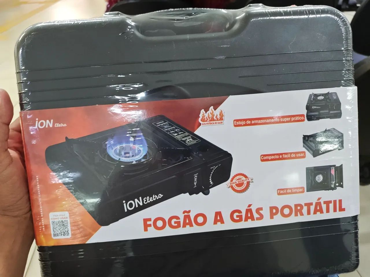 Fogão a gás portátil 1 boca 