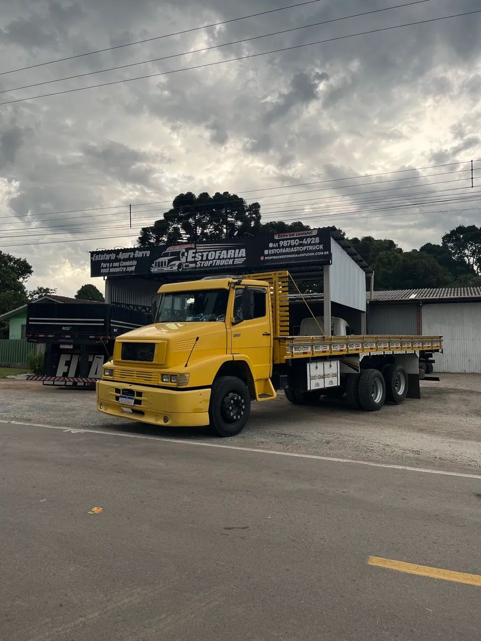 Vendo ou troco mb1618 ano 91 reduzido  - Foto 3