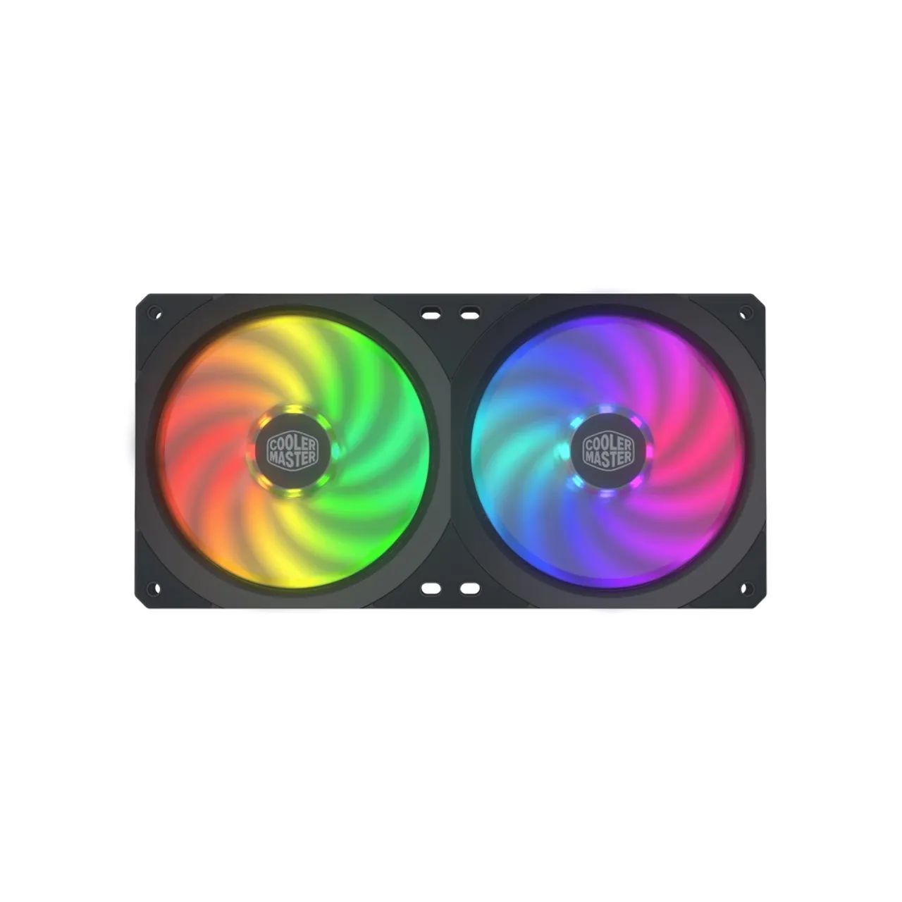 4 Ventoinhas Fan Coolermaster + Controladora ARGB - Foto 3