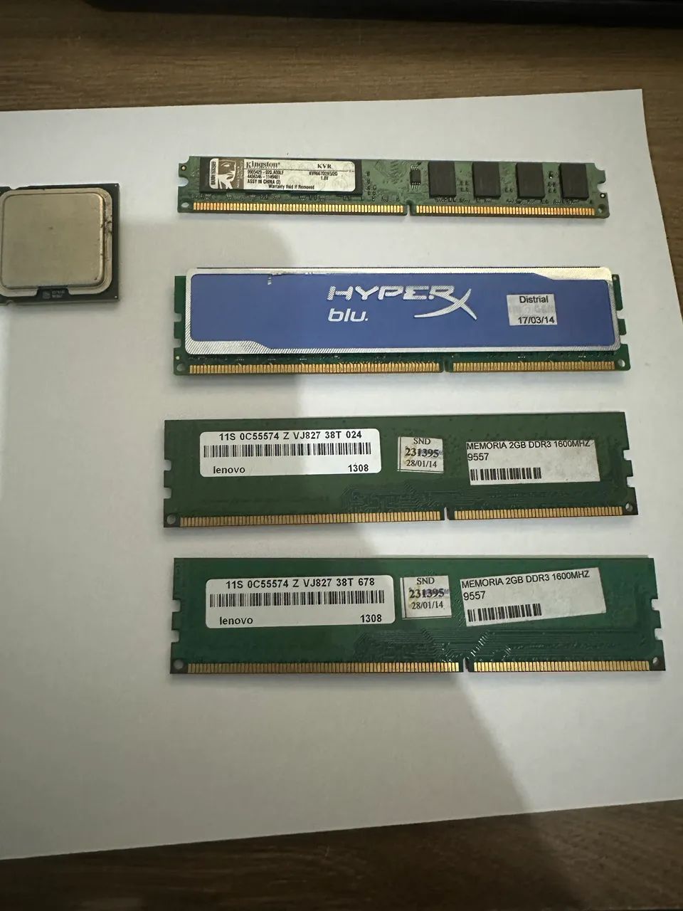 Kit memória DDR3 + brinde