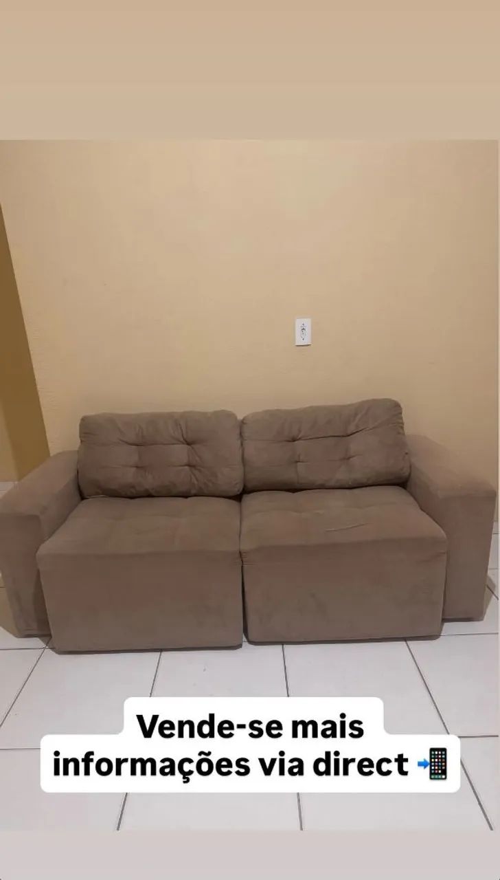 SOFÁ 2 LUGARES RETRÁTIL - Foto 3