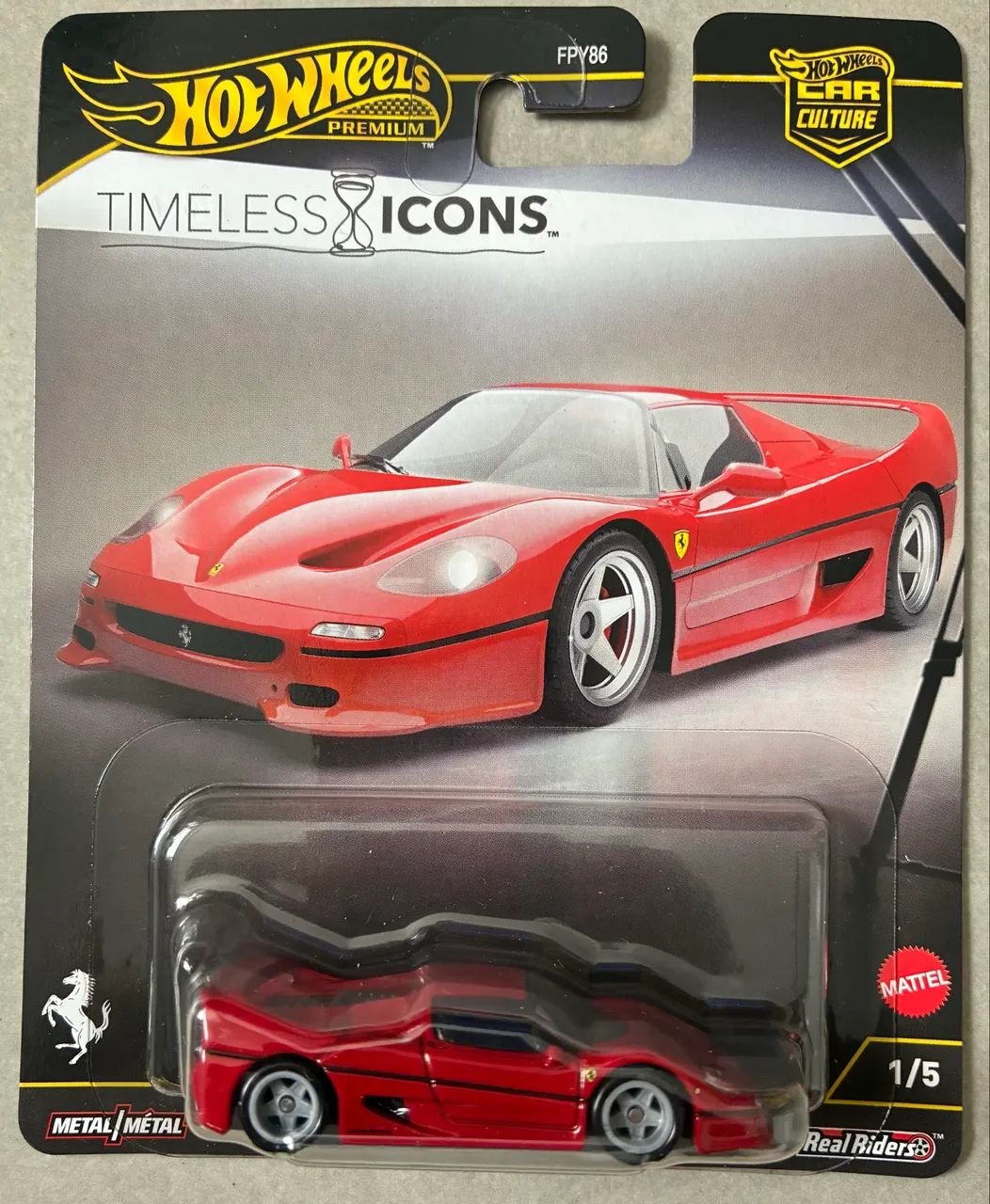 Hot Wheels Ferrari F50 3台セット Hot Wheels 2005 Pack Set Ferrari F50 P333 Enzo - Raridade
