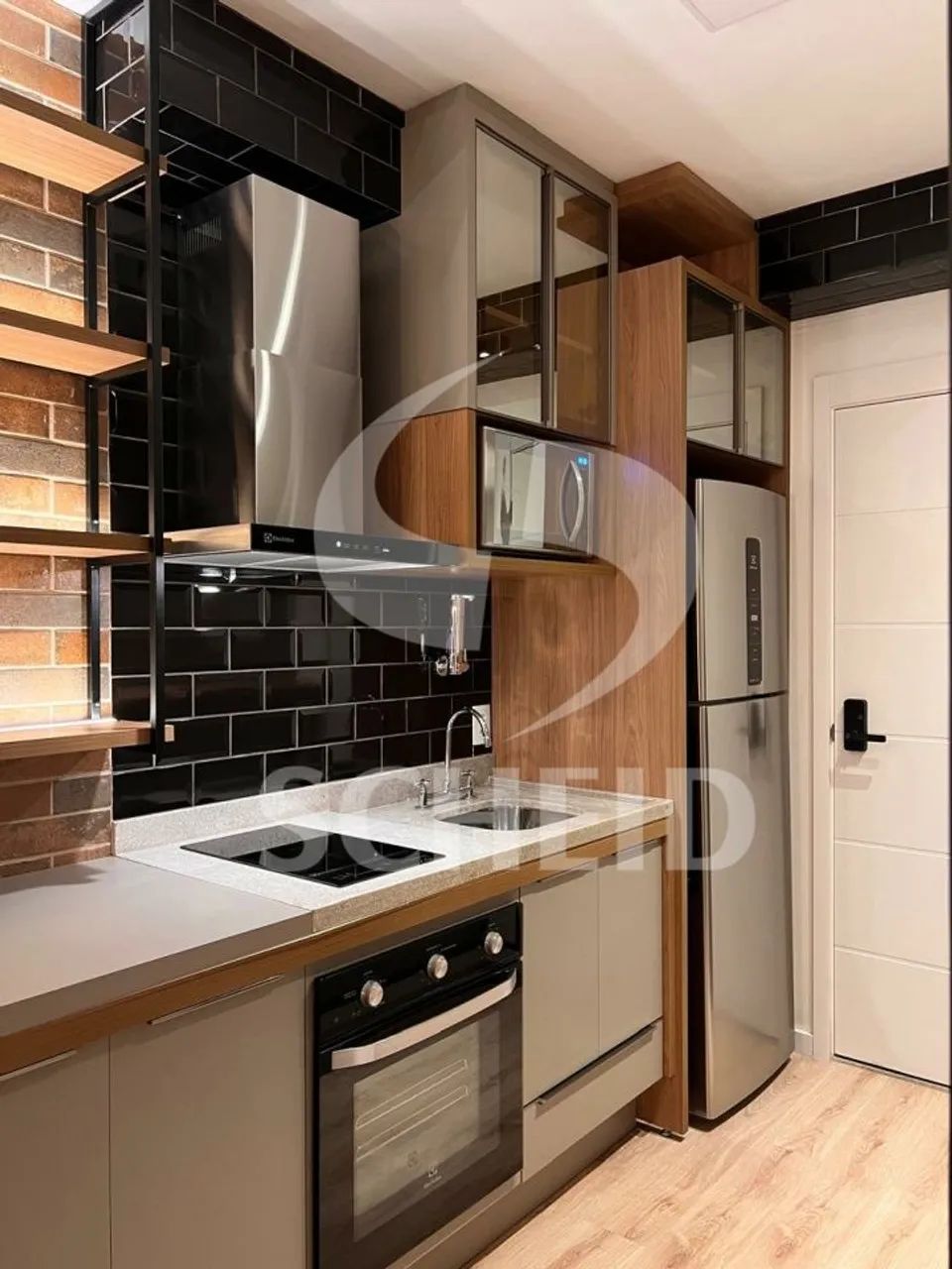 Studio mobiliado a 30 passos do Metrô Brooklin para locação - Foto 3