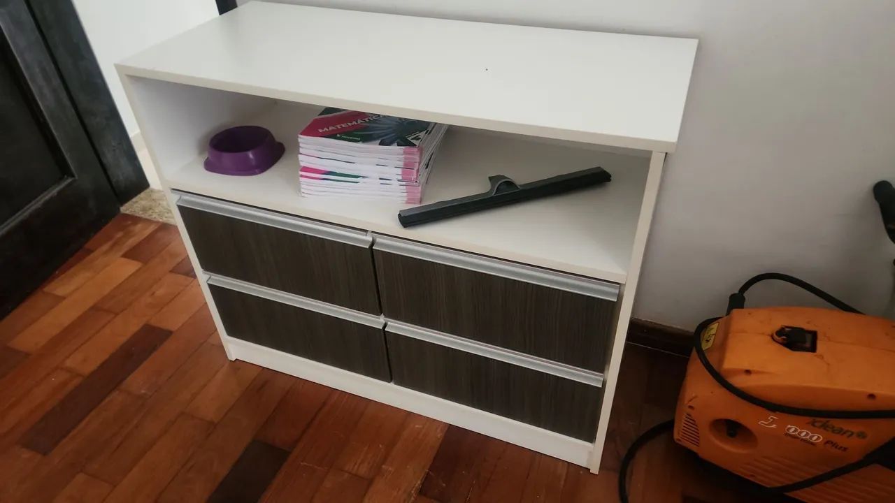 Cama com auxiliar e cômoda  - Foto 3
