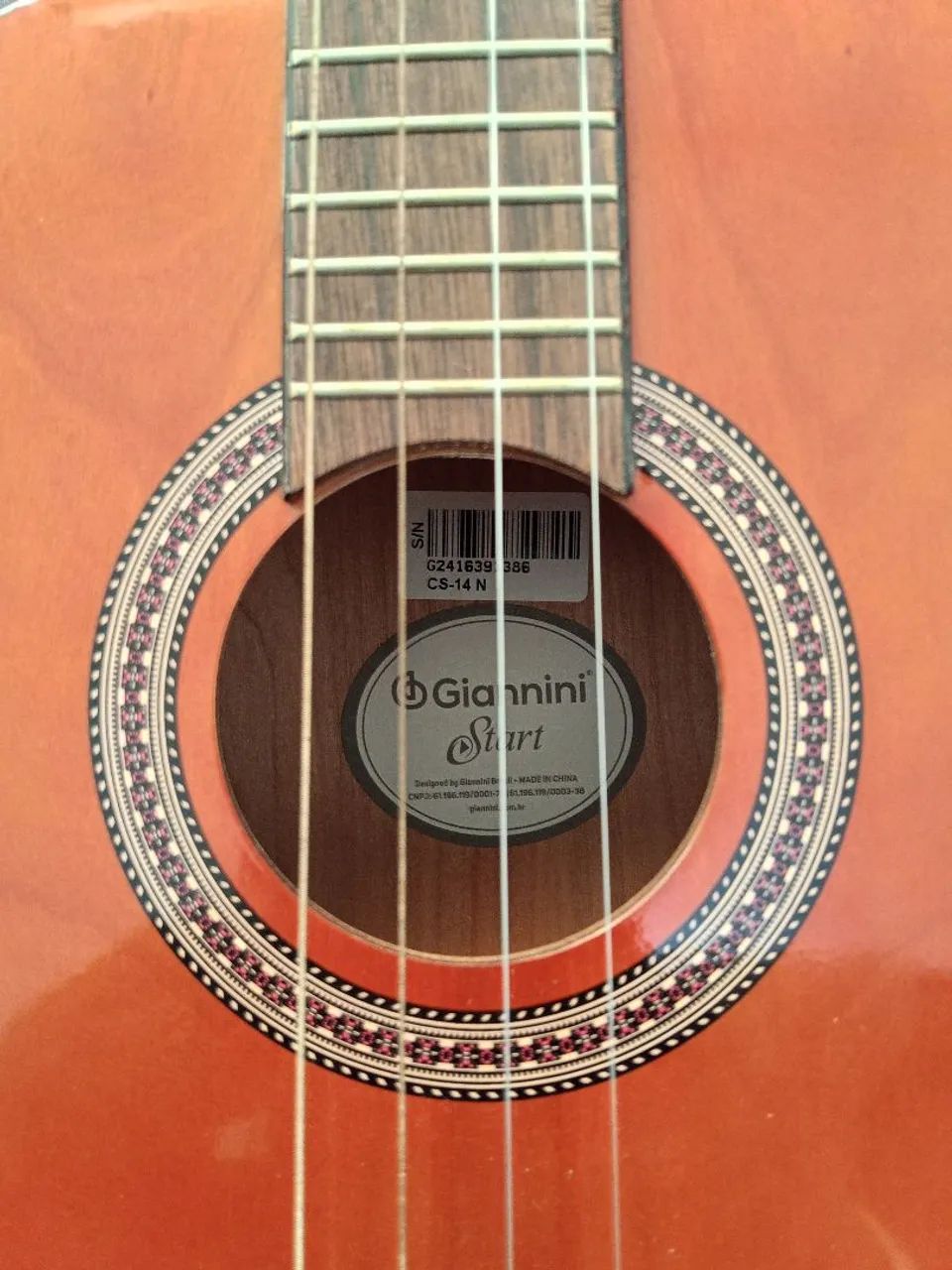 Cavaquinho acústico Gianini CS14N com case. - Foto 3