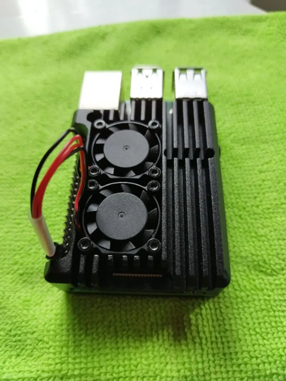 Raspberry Pi 4 B - 4gb Ram + Case de Alumínio duplo cooler | Mini PC - Foto 2