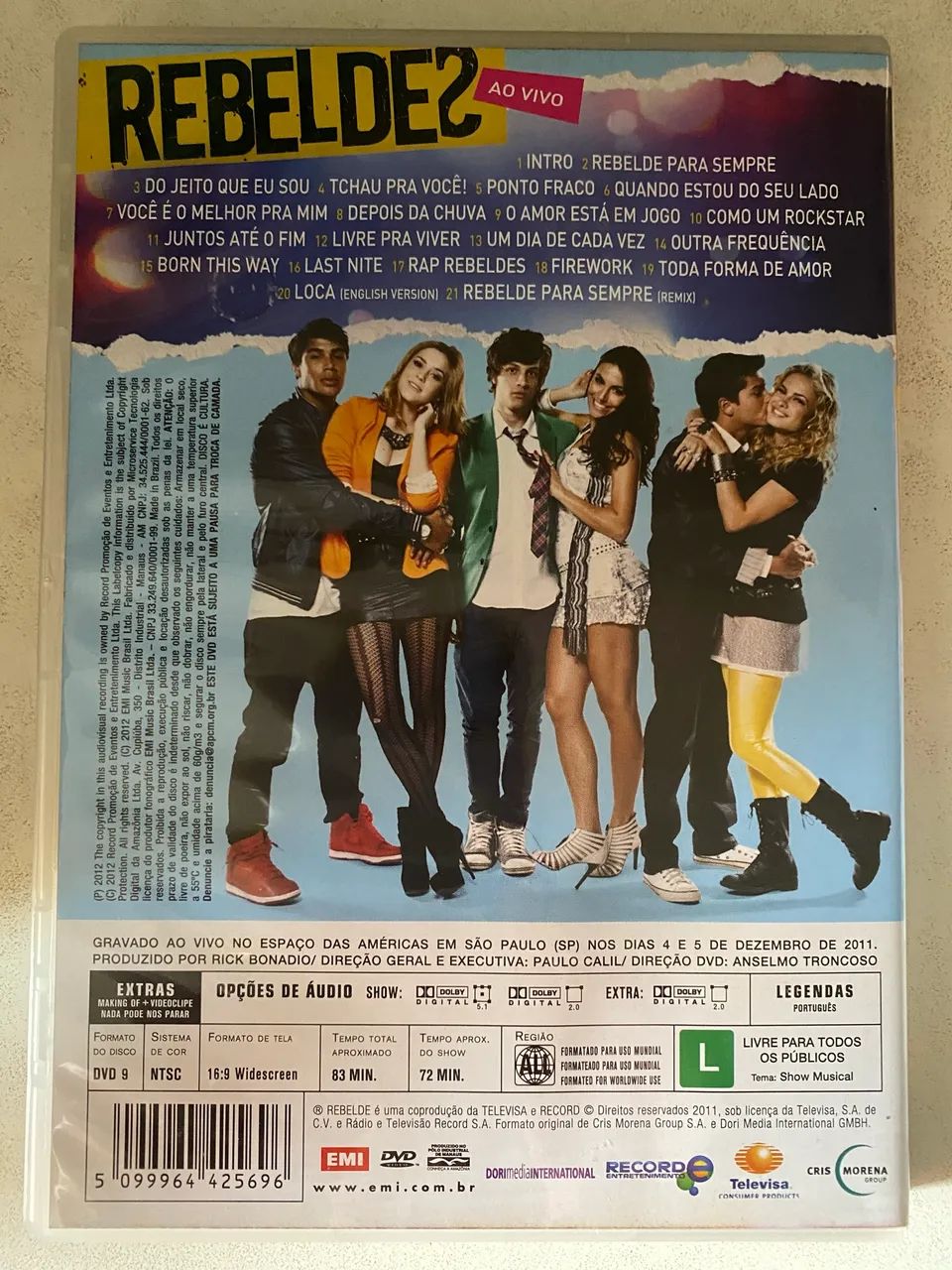 Rebeldes Ao vivo - Foto 2
