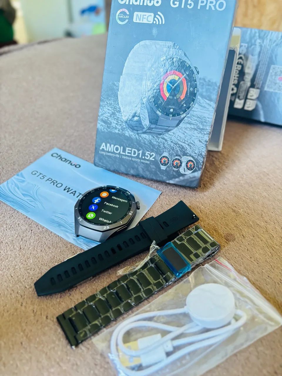 RELÓGIO SMARTWATCH GT5Pro