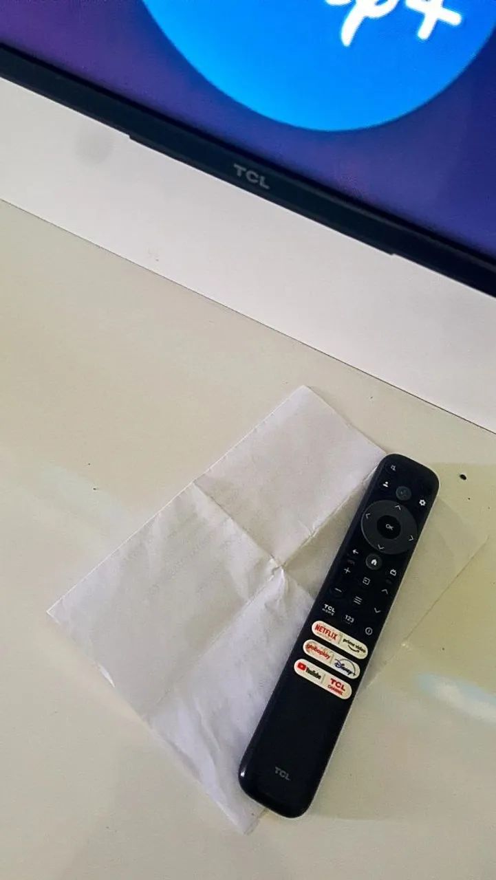 Smartv 65 Pol 4K TCL 10 meses de uso Nota Fiscal - Foto 5