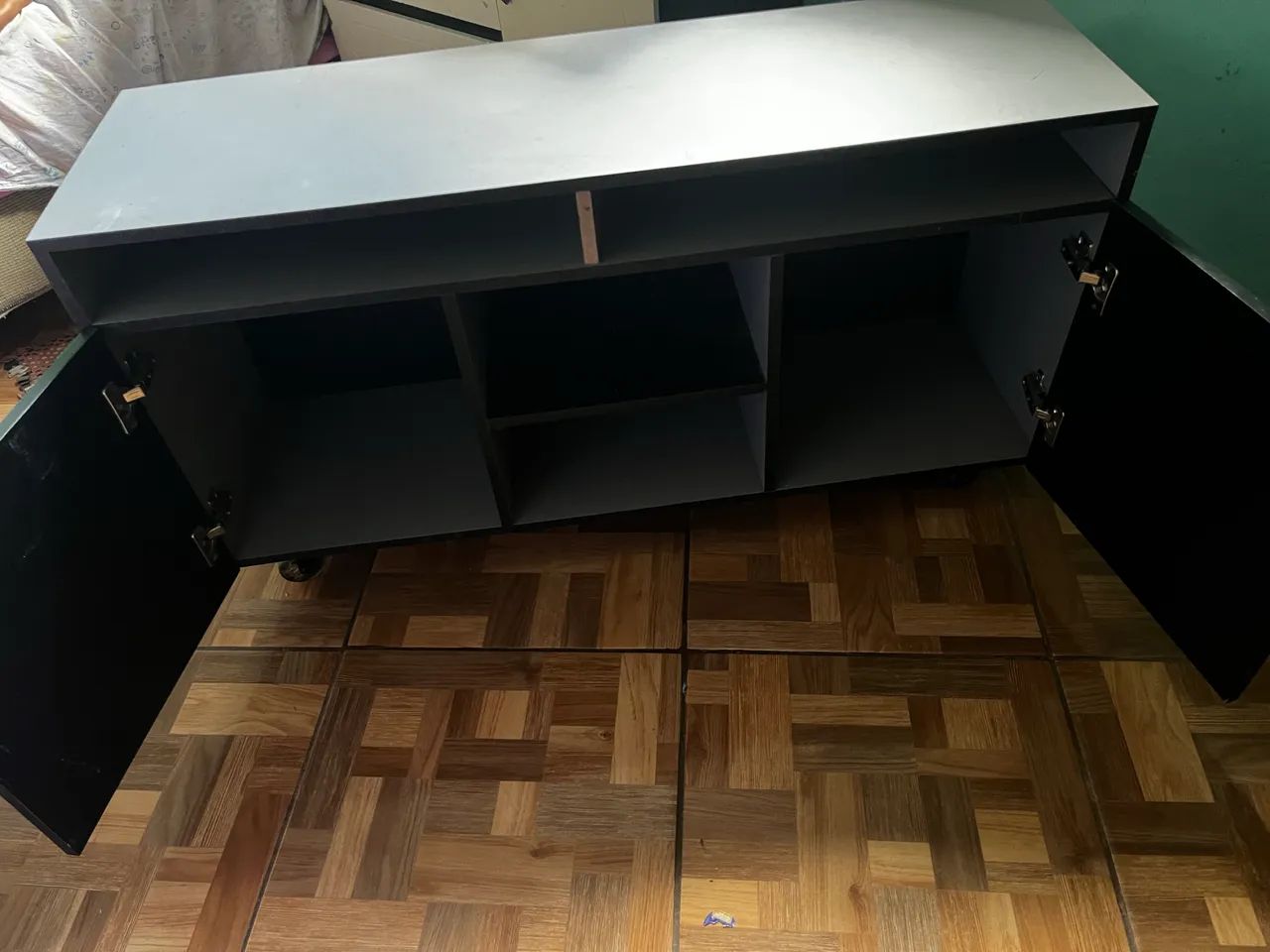 Troco rack em carrinho de bebê 