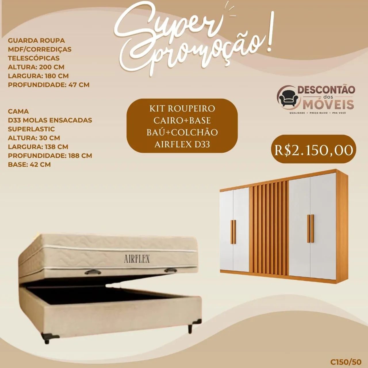 Móveis novos para sua casa, com entrega em ate 48h  - Foto 5