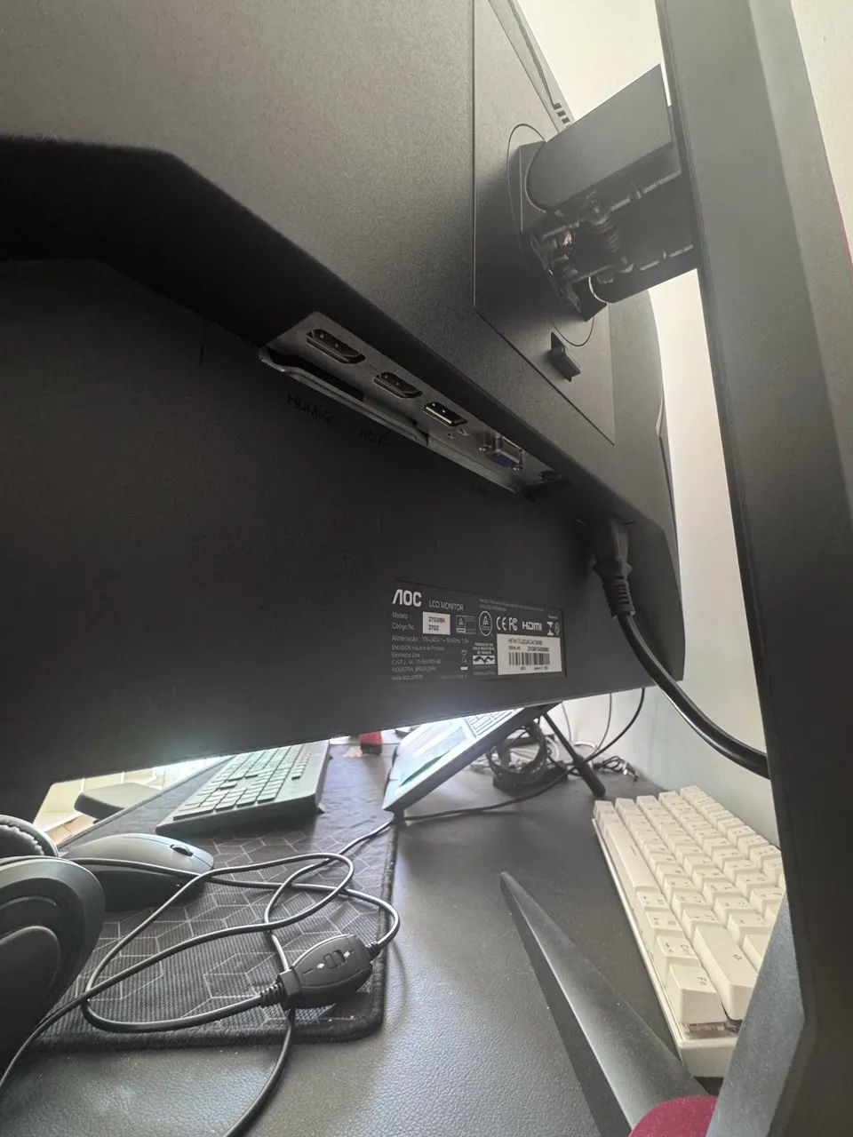 Monitor AOC 27pol 144Hz  - Foto 2