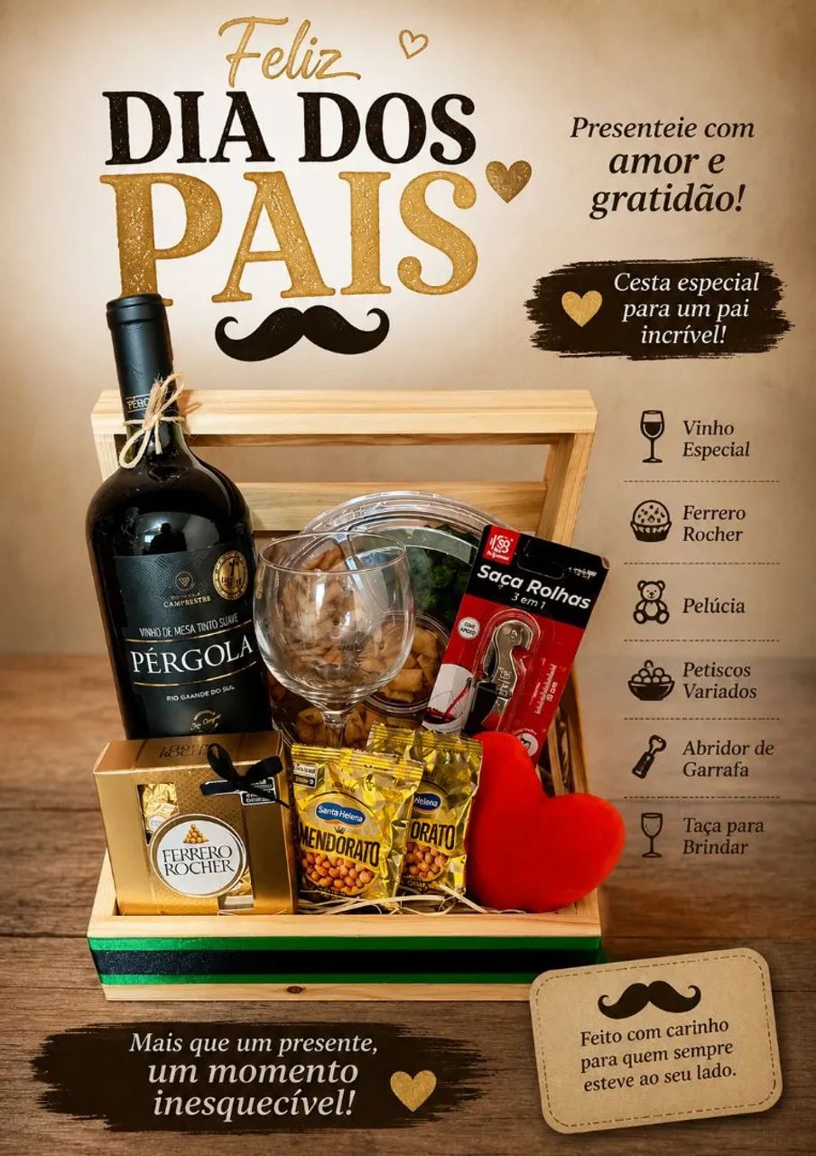 Cestas para o dia dos pais  - Foto 5